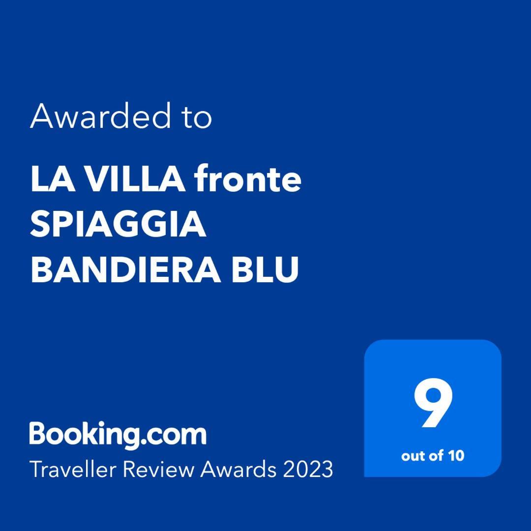 La Villa Fronte Spiaggia Bandiera Blu Sperlonga Bagian luar foto